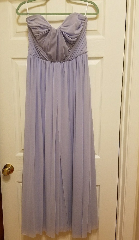 ASOS Multiway Maxi Dress Sz 8 Ice Blue Lavender