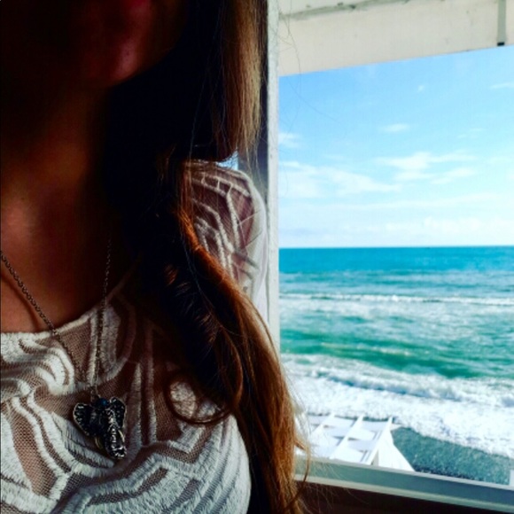 Lucky Elephant  Vintage Pendant with Turquoise - Picture 6 of 8