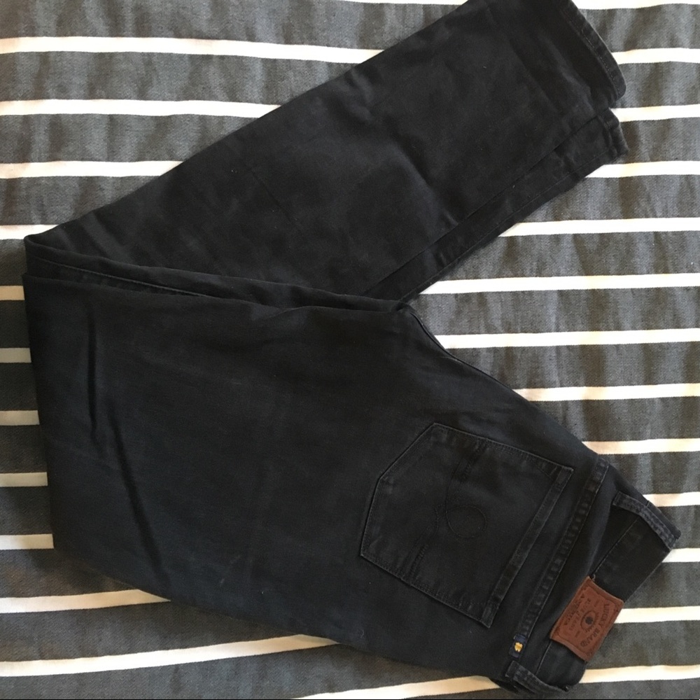 Lucky Brand Sofia skinny black jeans