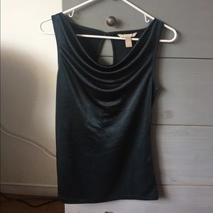 Banana Republic blouse XS dark green💚