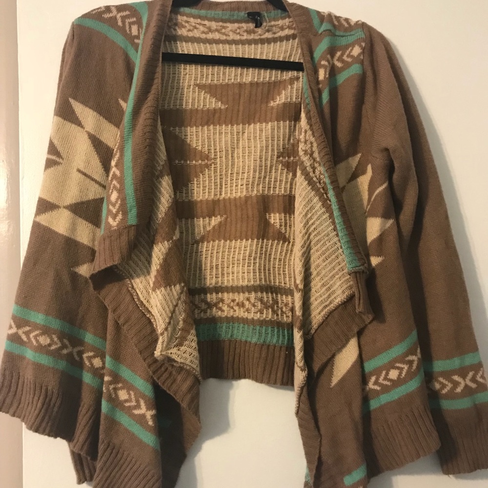 Women’s Tribal Print Cardigan