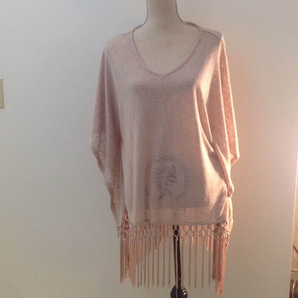 Firing Poncho top