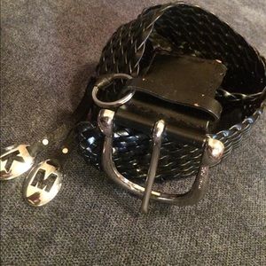 Authentic Michael Kors jumbo braided belt
