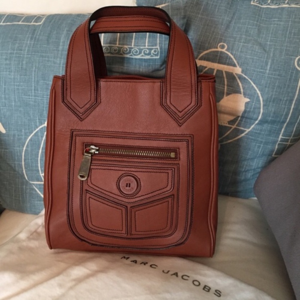 Marc Jacobs Brown Leather Handbag