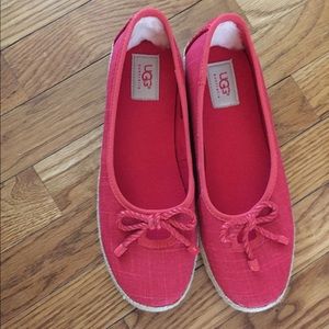 Ugg Red Shoes-- size 9
