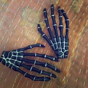 Halloween Babe - Cutie Spooky Skeleton Hair Clips