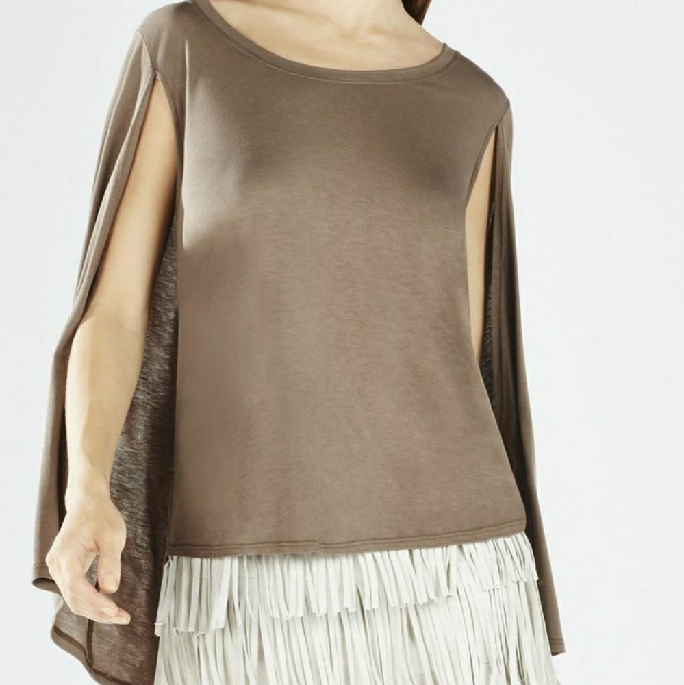 BCBG Poncho Top