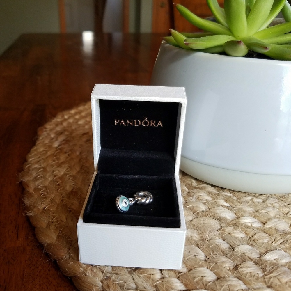Pandora Watchful Eye Charm EUC