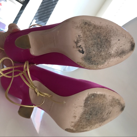 Miu Miu Hot lace up pumps pink - Picture 5 of 8