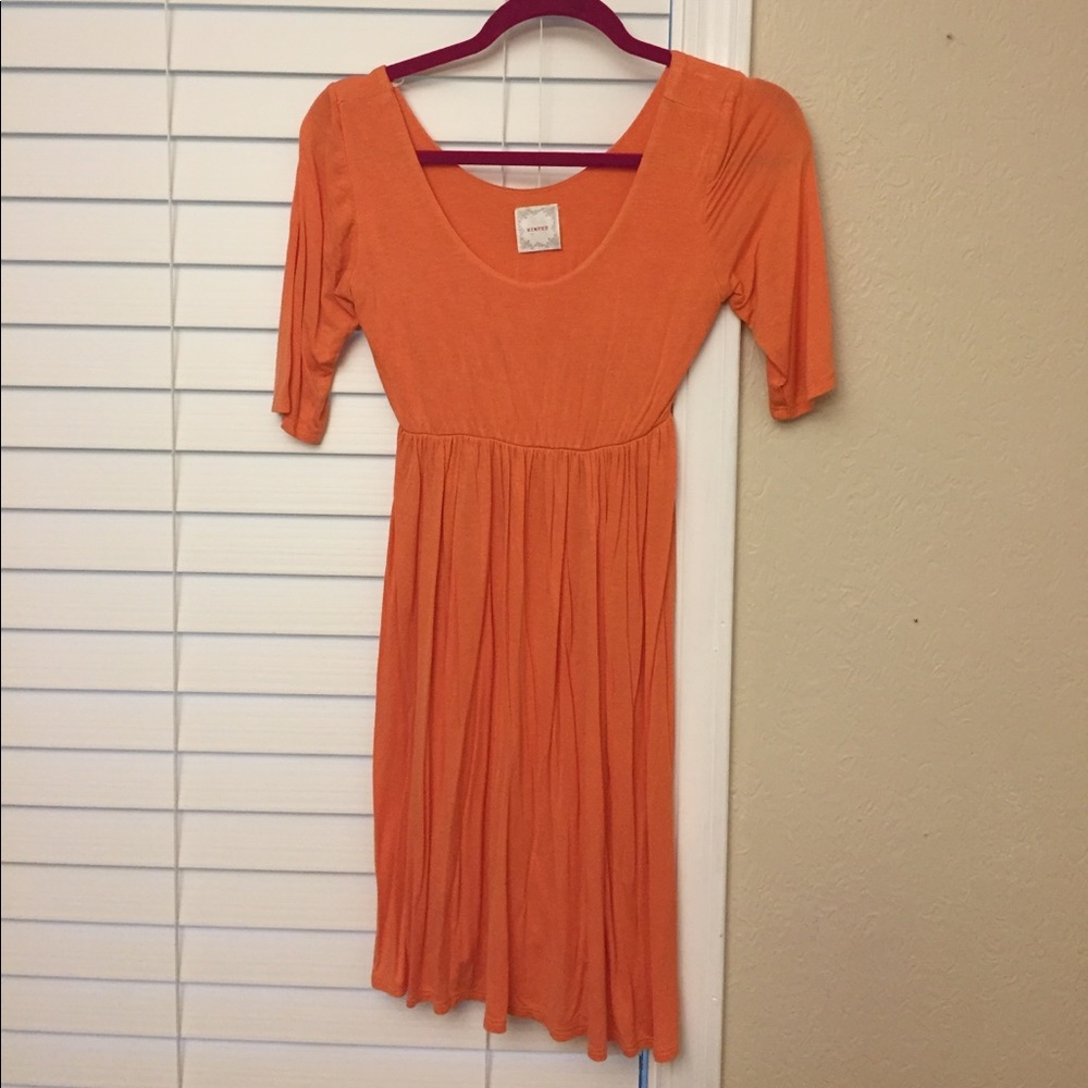 Orange boutique dress!