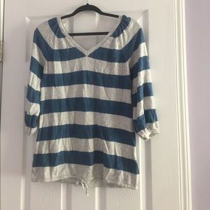 American rag striped sweater