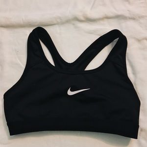 Classic Nike swoosh sports bra