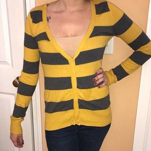 Striped Cardigan