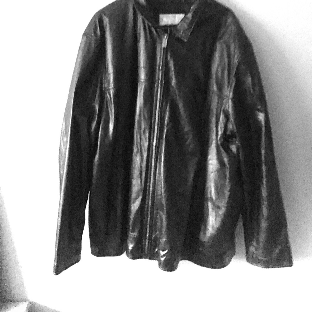 Wilson’s leather coat