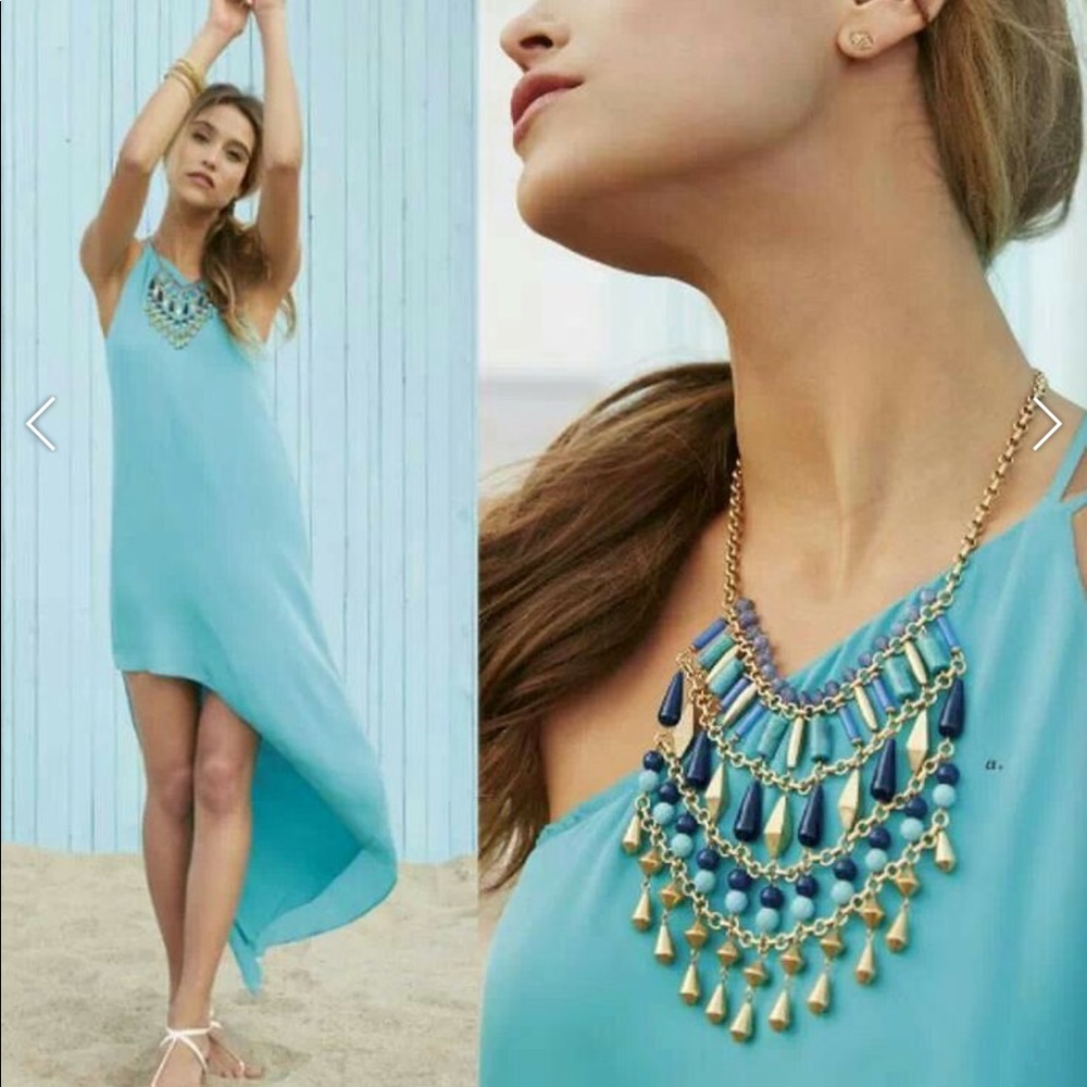 Authentic Stella and Dot Malia Bib necklace