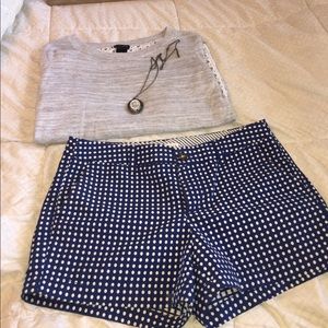 2 for 1 Ann Taylor Sweater and Merona shorts