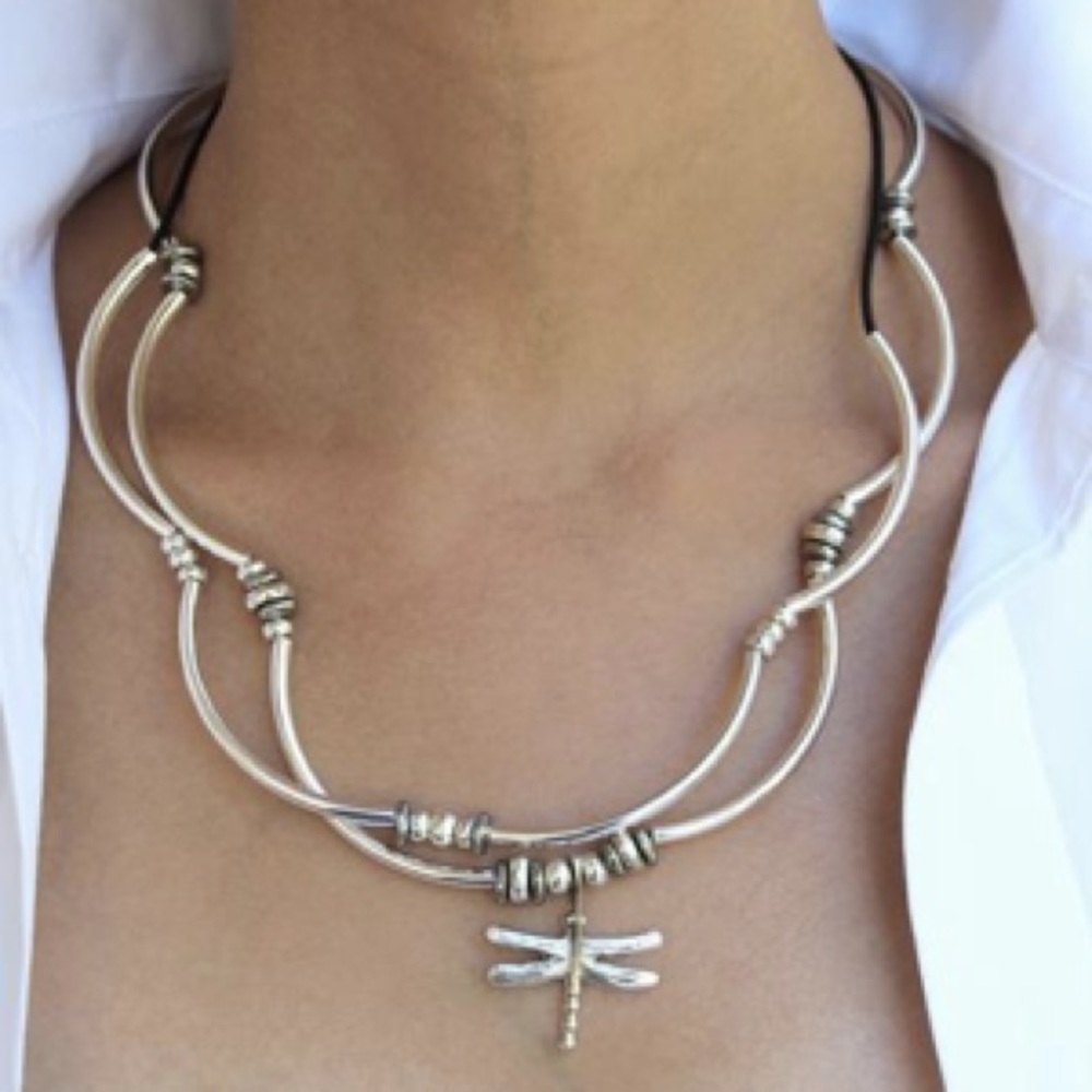 Lizzy James Dragonfly (necklace/wrap bracelet)