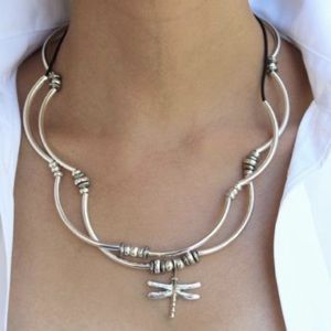 Lizzy James Dragonfly (necklace/wrap bracelet)