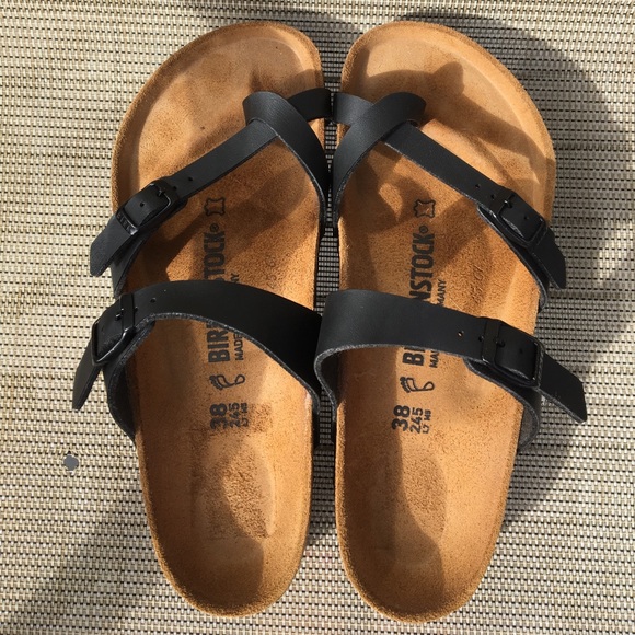 Birkenstock Shoes - Black Mayari Birko-Flor Birkenstock sandals 38 7.5