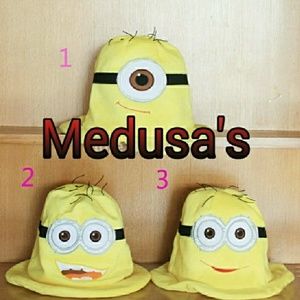 Super plush minion's hat Halloween