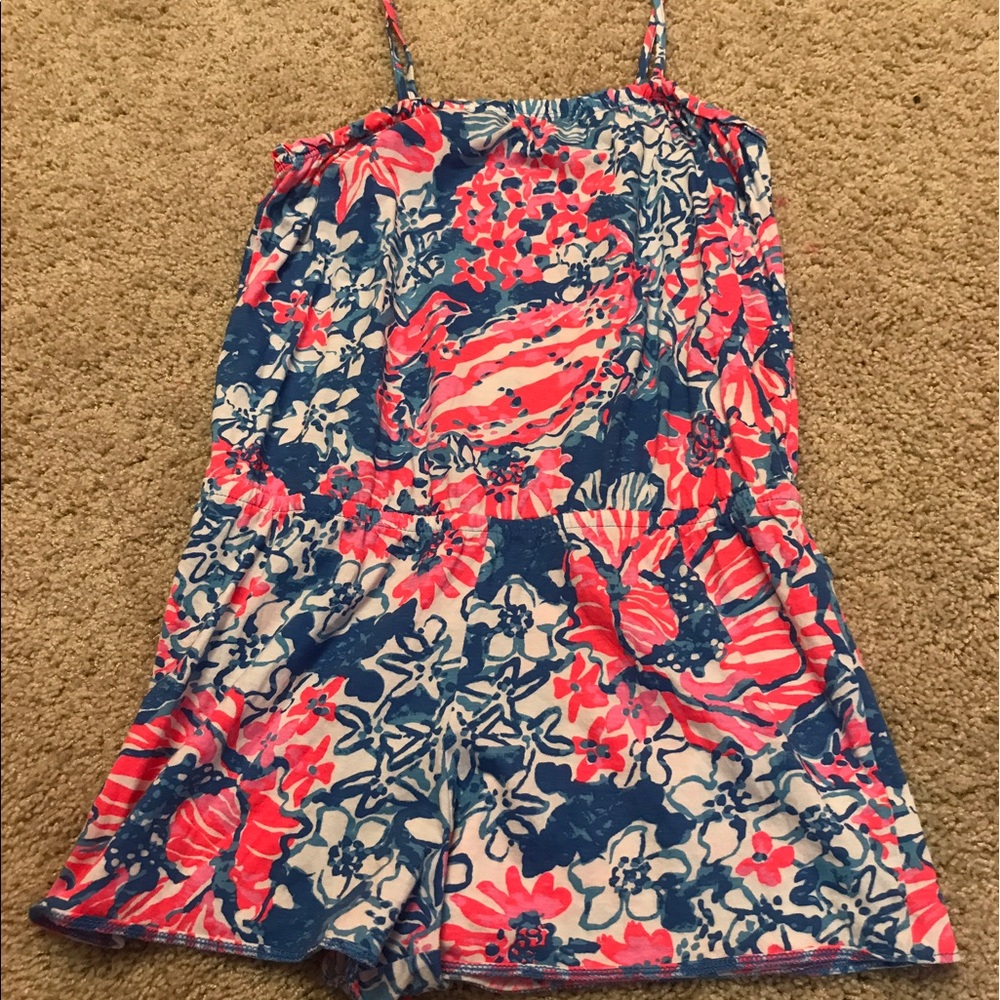 Lilly Pulitzer Girls xl romper in Pop Pop