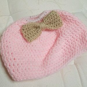 Ponytail beenie! Adult S/ kids L