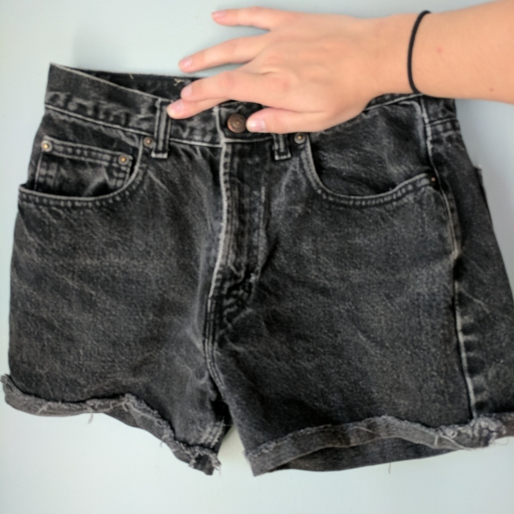 Gap high rise cut off shorts