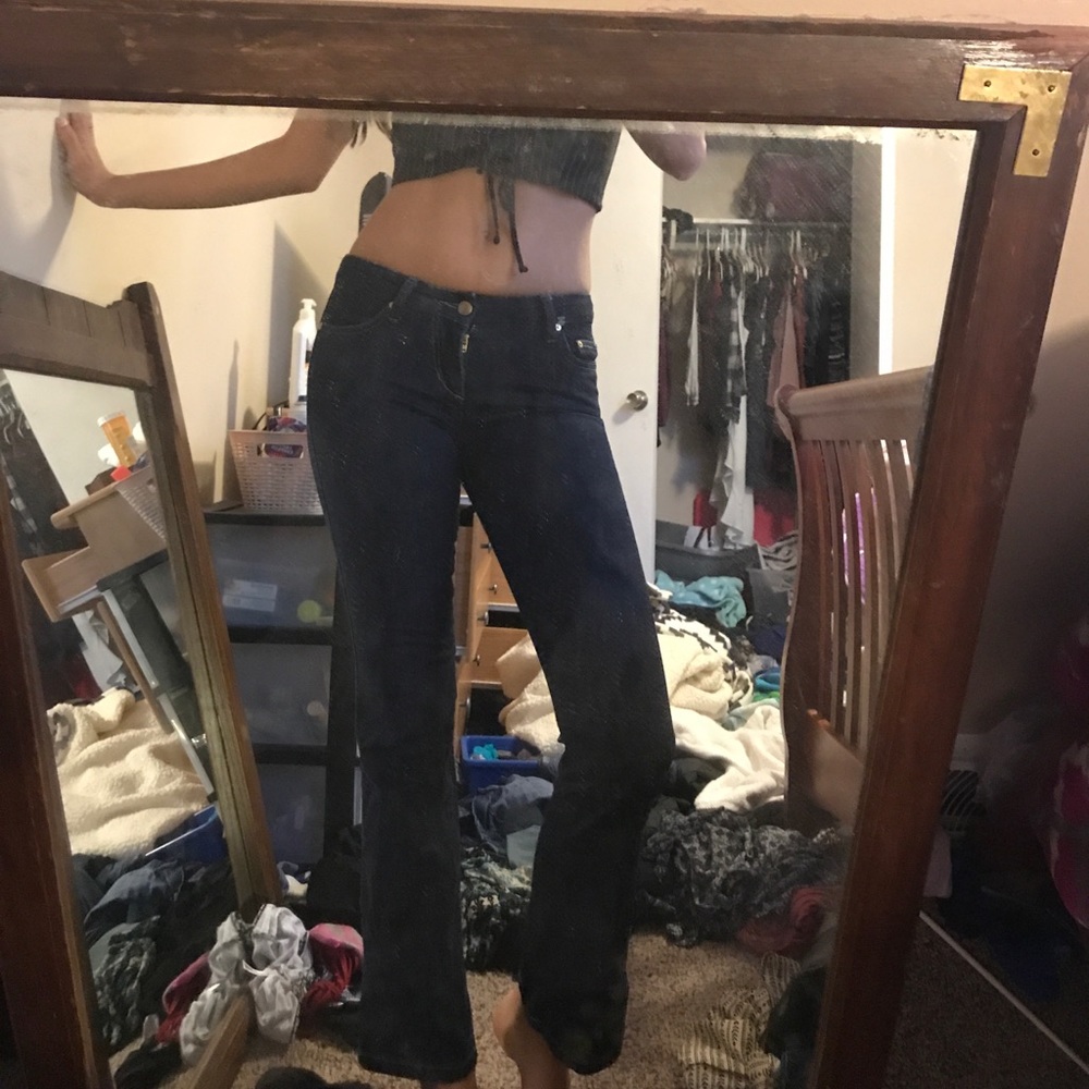 Dark wash jeans