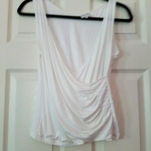 Gorgous White slinky Armani Top
