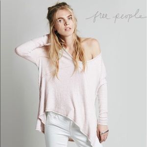 Free People Drippy Thermal Sunset Park Top