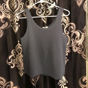 Scalloped Edge Tank