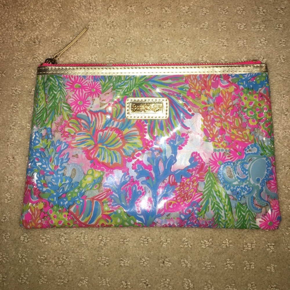 Lilly Pulitzer makeup bag