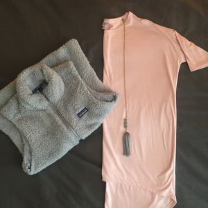Lularoe XS Irma top - blush pink