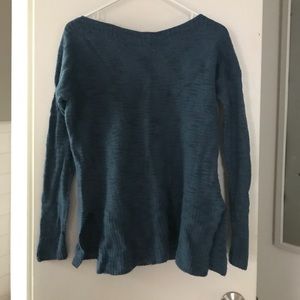 Lou and grey side slit sweater