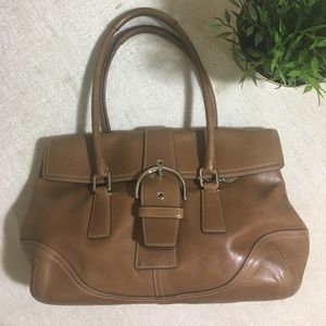 COACH Brown Leather Satchel