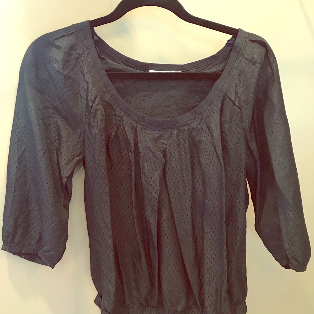 Calvin Klein navy blouse