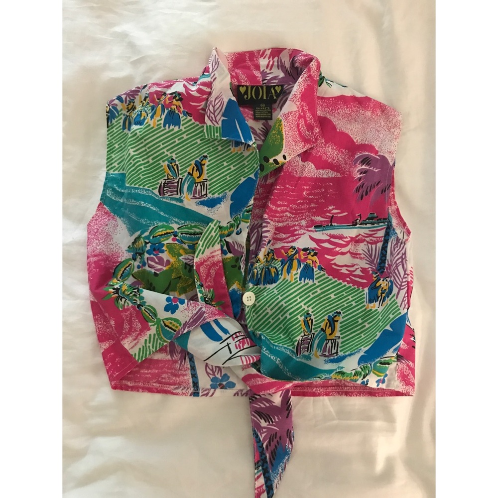 Vintage 80's crop top