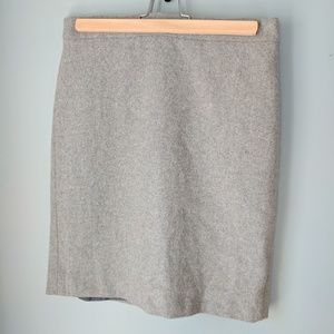 Wool Jcrew Skirt