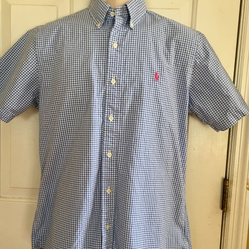 Ralph Lauren Men's Short Sleeve Button Down!