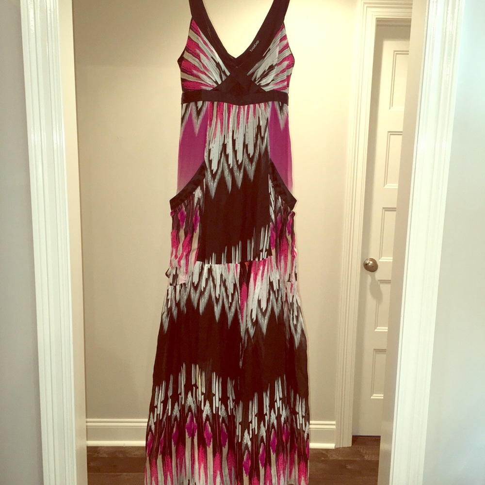 Beautiful Bebe maxi dress!