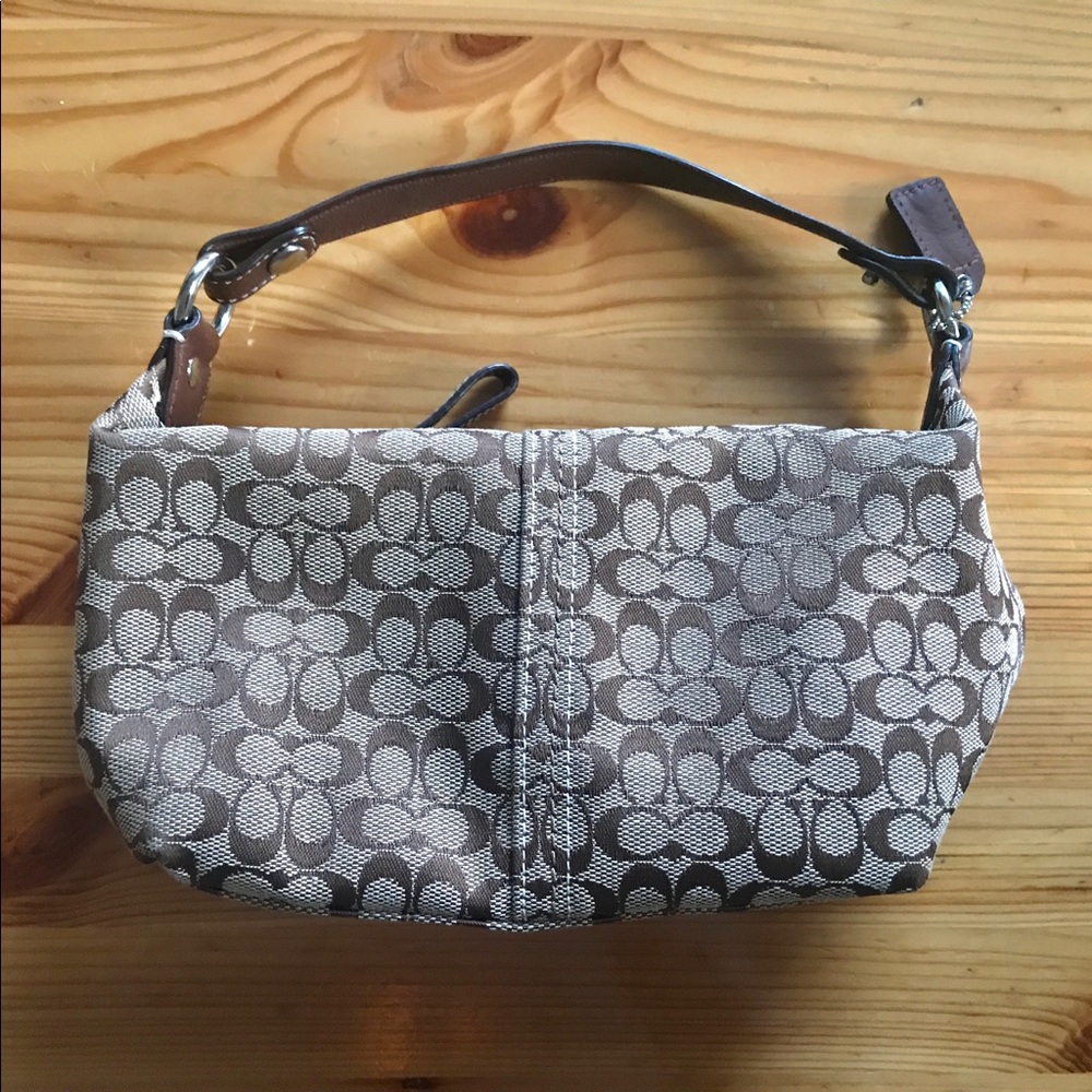 Small Coach Monogram Purse