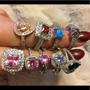 RINGS- Set of 9