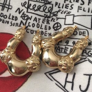 80s/90s Door Knocker Earrings