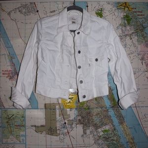Levi Strauss White Denim Jacket