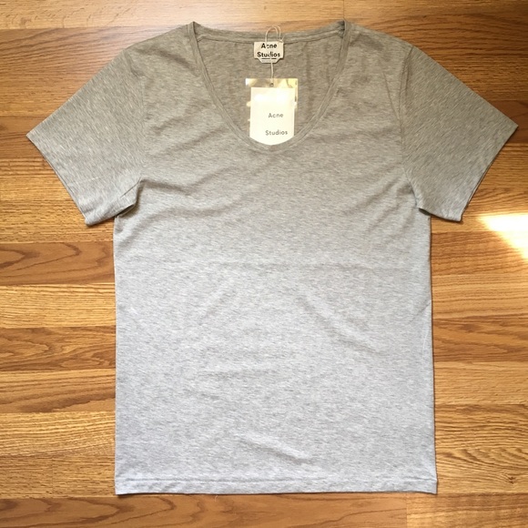 acne studios neck tee