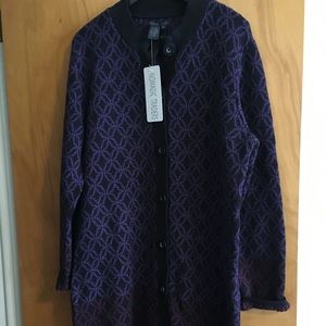 Nomadic Traders button front cardigan Sz Xl