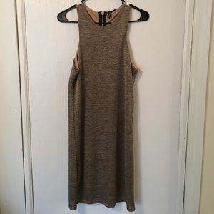 Bronze tank top dress