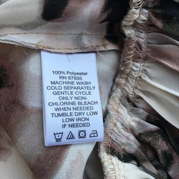 LOGO Lori Goldstein Crepe Tunic Floral Tank - Picture 4 of 5