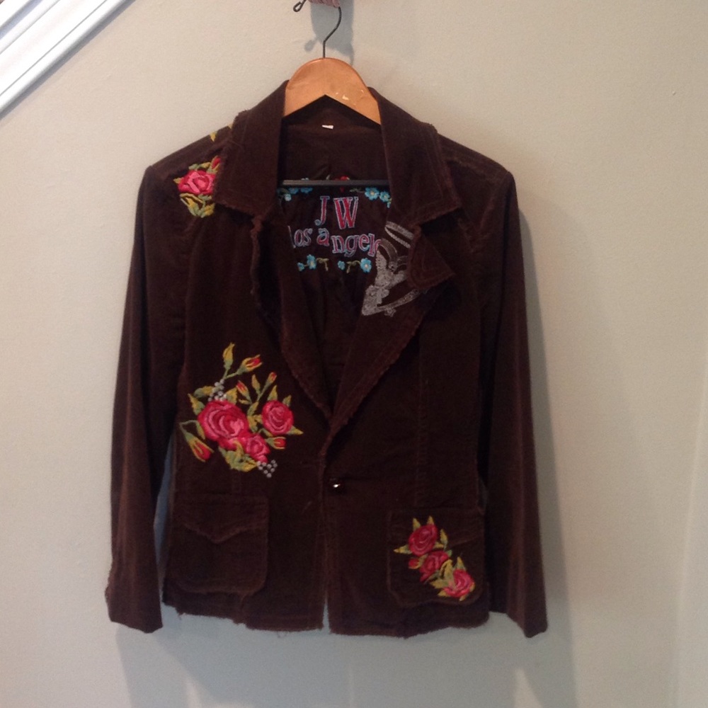 Brown corduroy jacket