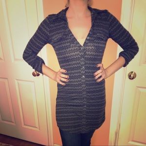 ZigZag Collared Dress/Tunic